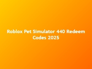 Roblox Pet Simulator 440 Redeem Codes